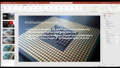 MULTITASKING AND MEMORY MANAGEMENT- OCR GCSE Computer Science with Tom