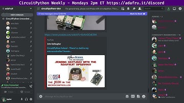 CircuitPython Weekly Meeting for November 8, 2021 @circuitpython #circuitpython #adafruit