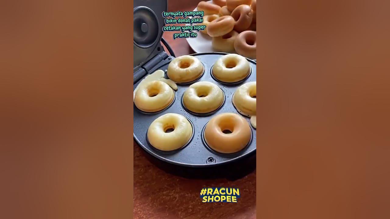 Cetakan donut modern,membuat kue donut jadi praktis 👍