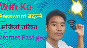 How to Change WiFi Password in Mobile 2022 || WiFi Ko Password Kasari Change Garne Mobile Bata 2022