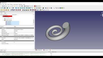 058   FreeCAD Part Design Sweep