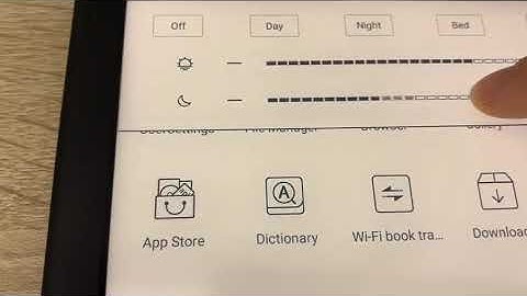 Likebook Ereader New Function- light adjustment