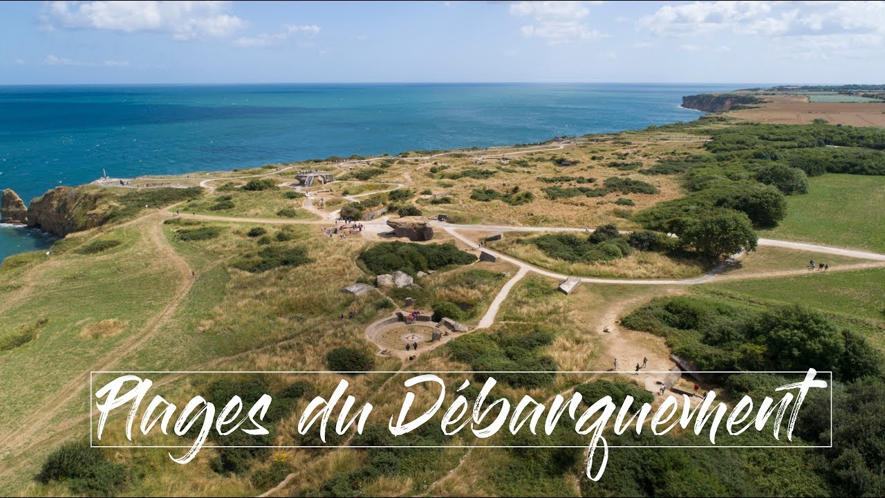 Visite Des Plages Du Debarquement Omaha Beach Utah Beach Pointe Du Hoc Normandie 4k