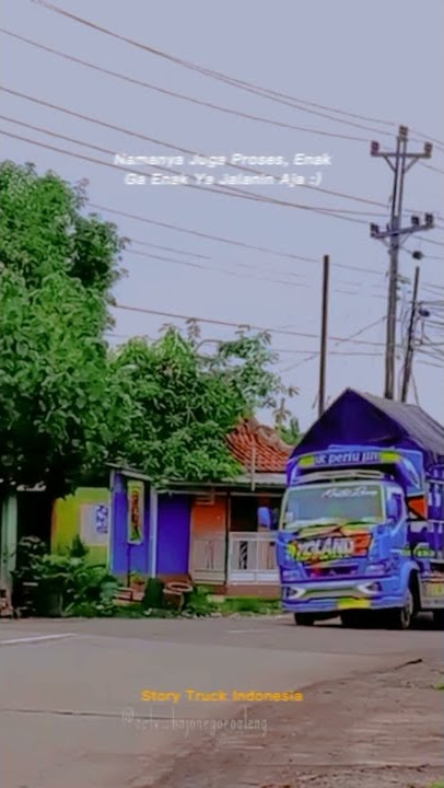 Story wa kata kata Truck Canter Yoland 02 oleng #short