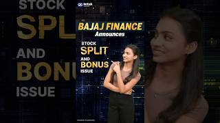 Bajaj Finance Stock Split &amp; Bonus Issue Announced – Double Dhamaka News!💥