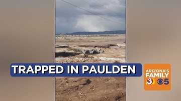 People stuck in Yavapai County community due to flooding