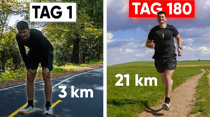 Couch bis Halbmarathon - JOGGEN anfangen | Selbstexperiment