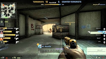 CS:GO: 1 v 5 - Pistol Round: Ace & Defuse Clutch