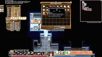 Playbad: Dungeons of Dredmor (PC), Level 17 through 19 Warrior/Rogue, dungeon level 7, Part 3 of 6