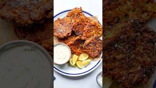 Zelenjavni polpeti / Crispy Zucchini & Carrot Fritters | Easy 30-Minute Vegetable Dinner