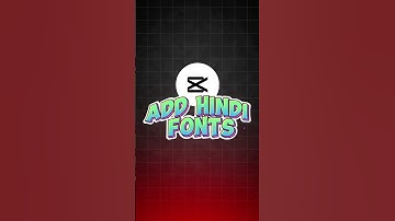 Add HINDI Fonts to CapCut in Minutes!  #capcut #shorts