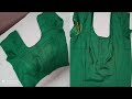 बिना अस्तर का प्रिन्सेस कट blouse cutting and stitching Full back and front video (साधा ब्लाऊज )