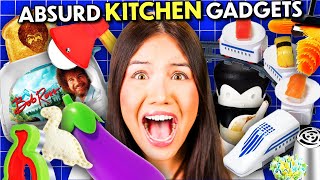 Try Not To Try Challenge - Weirdest Kitchen Gadgets You Can Buy!