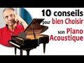 Les 10 conseils pro pour bien choisir et acheter son piano acoustique sans se tromper.