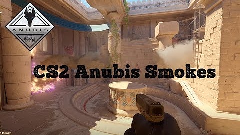 CS2 Anubis smokes you need to know