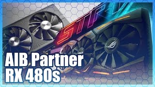 AIB Partner RX 480 News - ASUS Strix & Sapphire Nitro