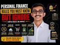 Finance in 50 Days - Day 10 Finance Rules that everyone should know