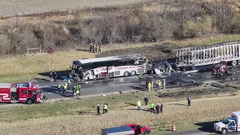WATCH | NTSB provides update on deadly Ohio bus crash