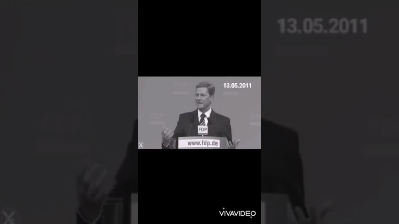 "Freiheit stirbt immer zentimeterweise." Westerwelle , 13.5. 2011