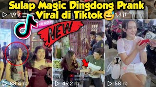 Sulap magic dingdong viral di tiktok sulap spon ball berubah jadi meriam london😅 bikin ngakak😂