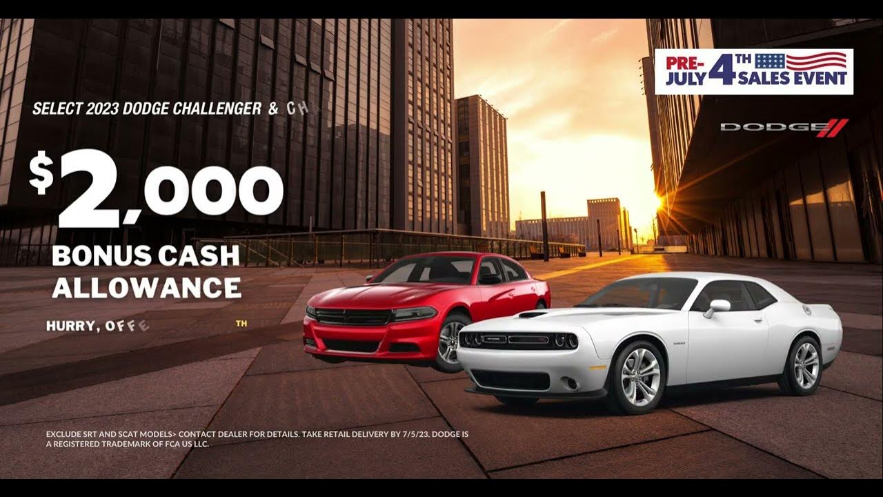 Pre-July 4th Sales Event | Sunnyvale Chrysler Dodge Jeep Ram - YouTube