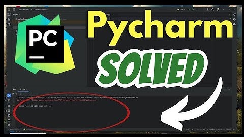 No Python at python.exe Error in PyCharm Python SOLVED