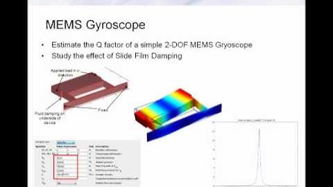 COMSOL Multiphysics for MEMS Applications - Part 2 of 3