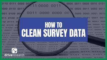 How to Clean Your Survey Data