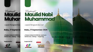 🔴LIVE STREAMING MAULID NABI MUHAMMAD SAW | LAPAK BOS LARI