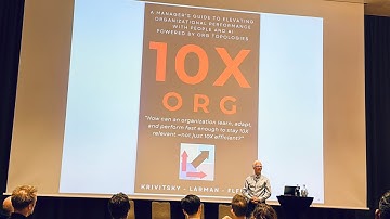 Craig Larman on "10X Org"