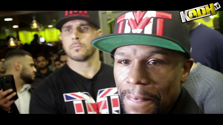Floyd Mayweather - Appearance at Mr T's (Bradford)...