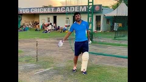 Vikrant Gupta batting | Sports Tak Journalist | #shorts