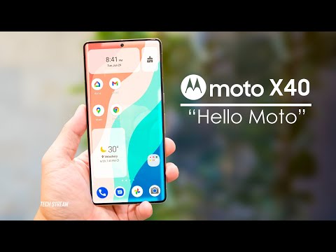 Moto X40 - TOP FEATURES | Hands ON