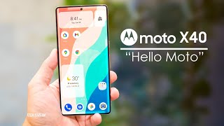 Moto X40 - TOP FEATURES | Hands ON