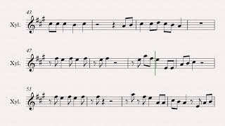 Buffalo Soldier instrumental first Xylophone