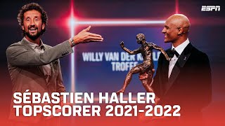 Emotionele Sébastien Haller ontvangt Willy van der Kuijlen-trofee ❤️🏆 | Eredivisie Awards