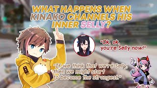 [ENG SUB] What happens when Kinako channels his inner Selly? [KNR/Kinako/きなこ/一ノ瀬うるは/英リサ]