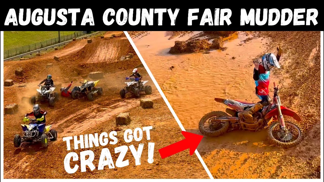 MY 1ST EVER FAIR RACE!! Dustbowl Demolition Derby Turns into Mud Madness at Augusta County Fair