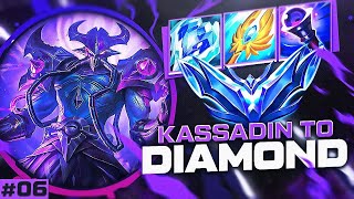How to ACTUALLY Climb to Diamond with Kassadin #6 | BEST Build & Runes | League Of Legends