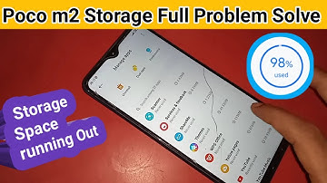 Poco m2 storage space running out // Storage full problem solve