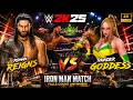 WWE 2K25 LIVE GAMEPLAY : ROMAN REIGNS VS THUNDER GODDES WWE RAW LIVE EP-37 #wwelivetoday #wwe