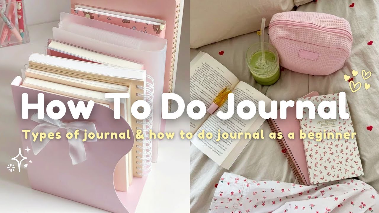 How to Start Journaling for Beginners | 4 Journals That Will Change Your LIFE