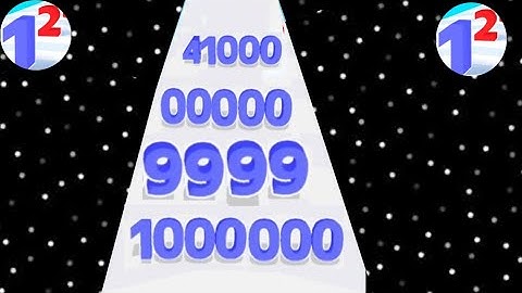 Satisfying mobile game|Number Master| Run and Merge number run 3d gamehyapnidunya level part 08