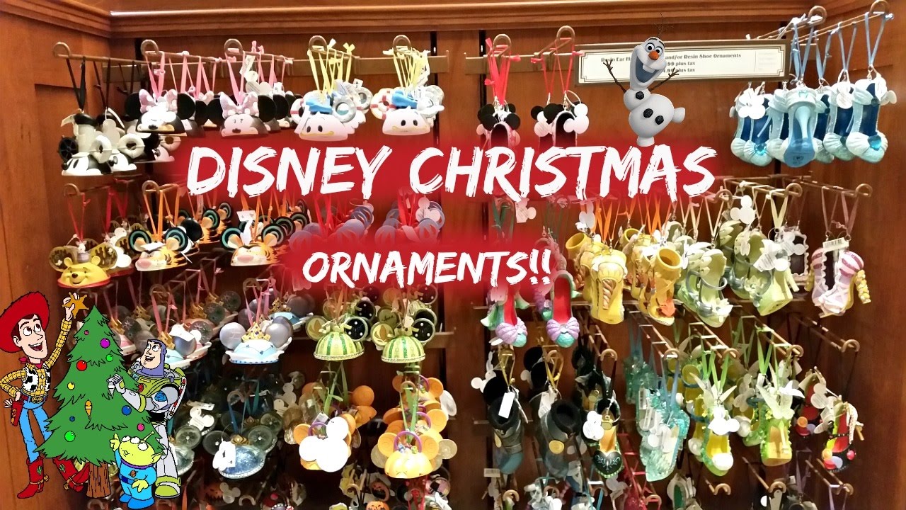  Disneyland  Christmas  Ornaments  2019 YouTube