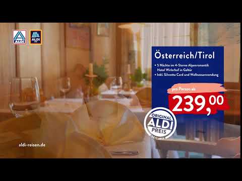 ALDI Reisen TV Spot Österreich