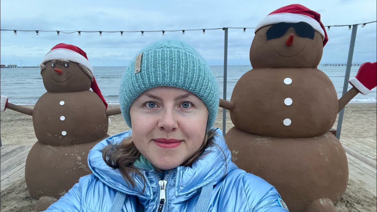 #АНАПА 2024 ШОКОВЫЙ СНЕГОВИК НА ПЛЯЖЕ/ ПРАЗДНИЧНАЯ ЛАУНЖ ЗОНА У МОРЯ ...