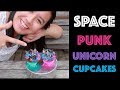 SPACE PUNK Unicorn Cupcakes!! MAGIC TIME!