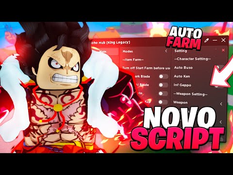 KING LEGACY Script Mobile AUTO FARM, AUTO BOSS