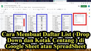 Cara Membuat Daftar Pilihan Data Validation Tutorial Excel Pemula