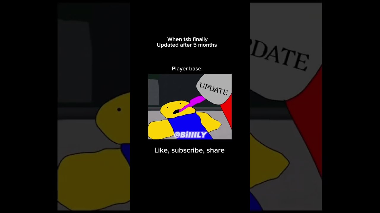 Then Tsb Finally Updated Thestrongestbattlegrounds Robloxanimation Roblox